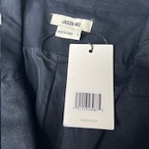 Jason Wu Navy Double Buttoned Linen Lined Blazer NWT- L - Picture 4 of 8